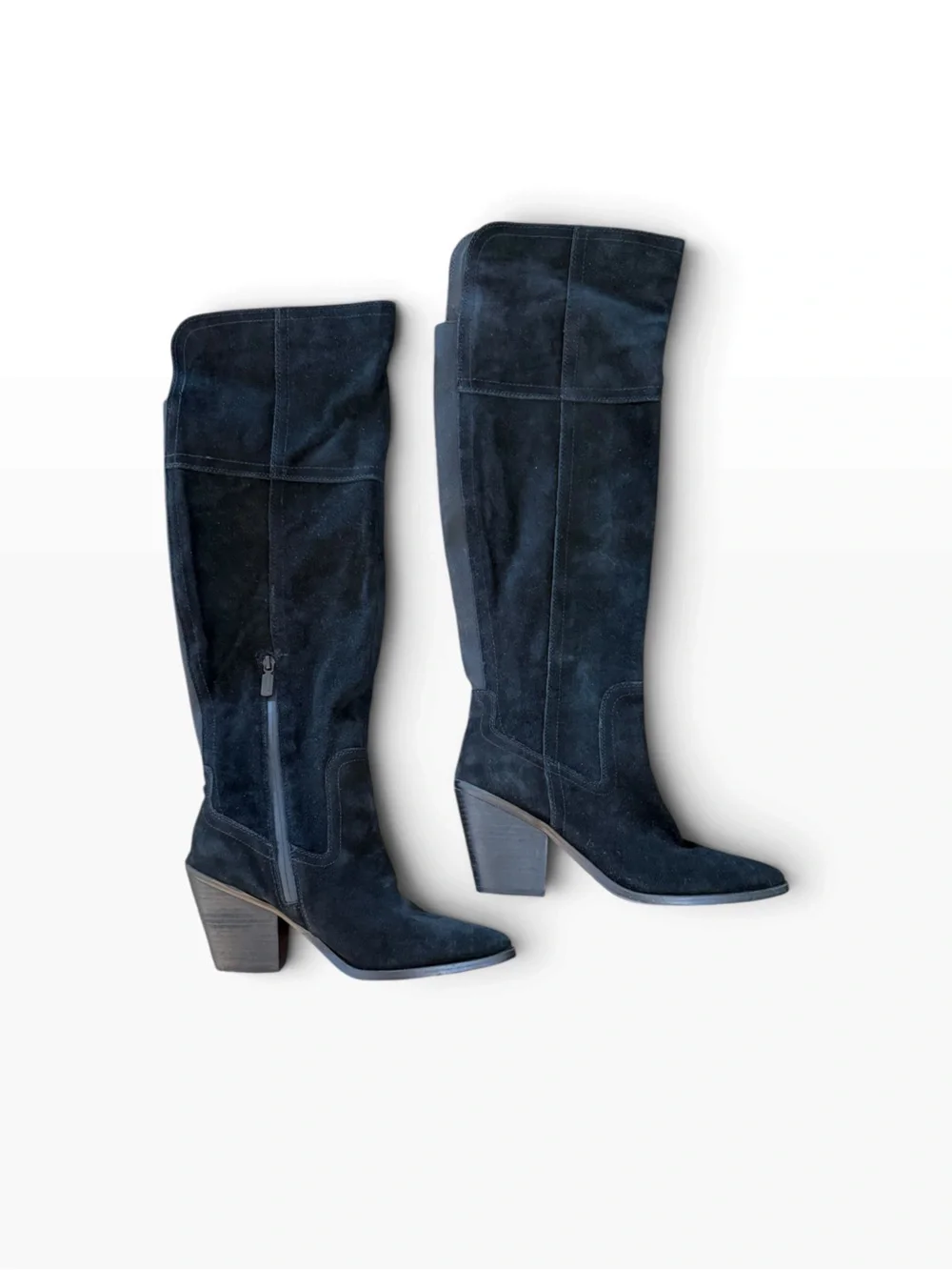 Blondo Windie Waterproof OTK Black Suede Boots – 9.5M
